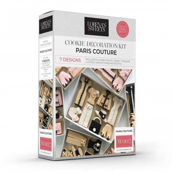 Lorena's Sweets Paris Couture Cookie Decoration Kit
