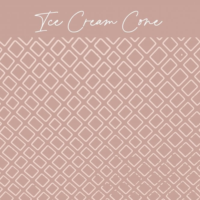 Louise & Co Cookies Ice Cream Cone Embossing Parchment Sheets - Pack of 6