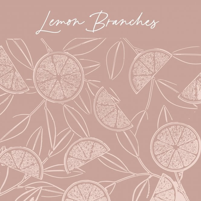 Louise & Co Cookies Lemon Branches Embossing Parchment Sheets - Pack of 6