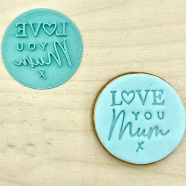 Love you Mum Embosser Stamp
