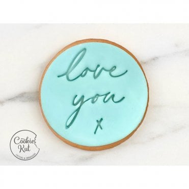 Love You - Style 2 - Valentine's Day Embosser Stamp