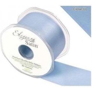 Lt. Blue - Double Faced Satin Ribbon