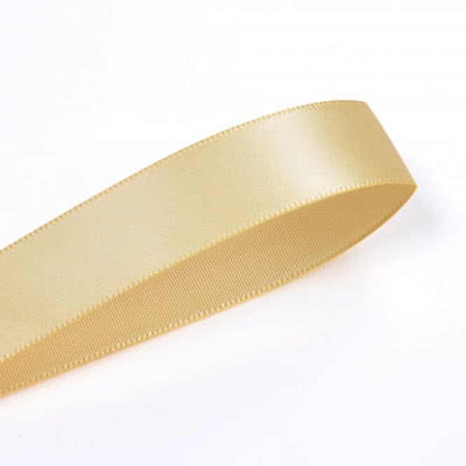 Lux Ribbon Buttercup Double-Faced Satin Ribbon - 10mm