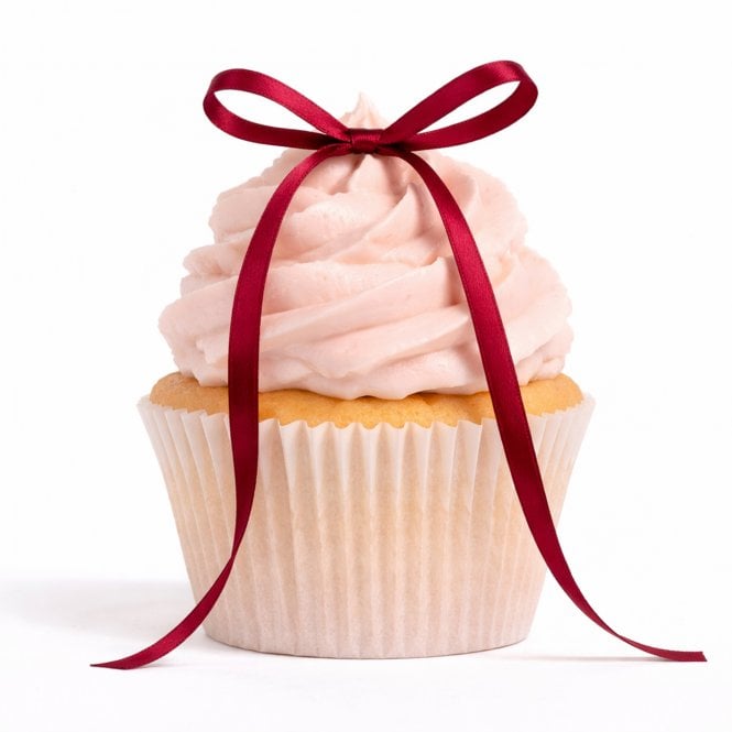 Lux Ribbon Burgundy 6mm Satin Ribbon Bows - Pack of 10