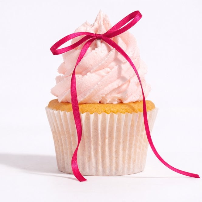 Lux Ribbon Hot Pink 3mm Satin Ribbon Bows - Pack of 10
