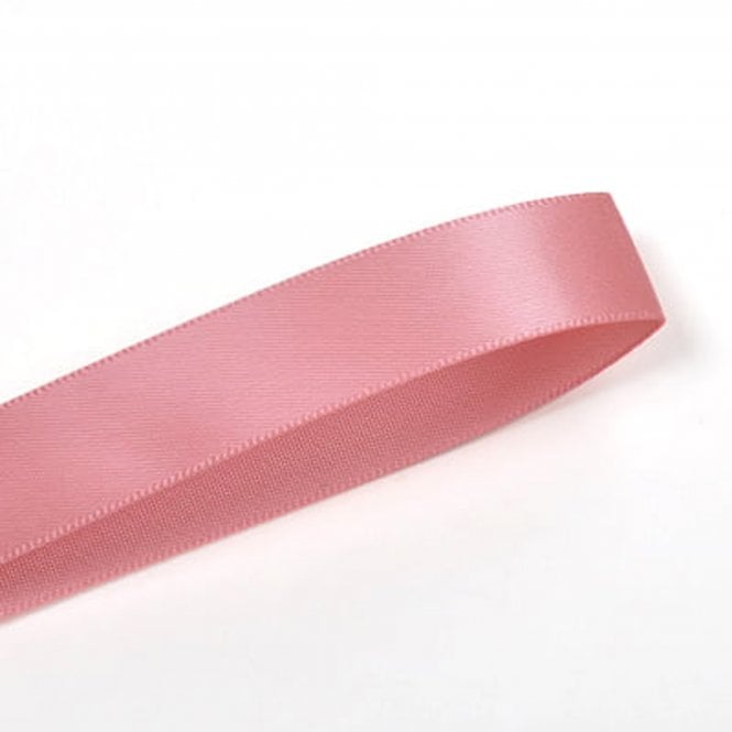 Lux Ribbon Dusty Rose Double-Faced Satin Ribbon - 25mm