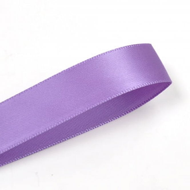 Lux Ribbon Grape Double-Faced Satin Ribbon - 25mm