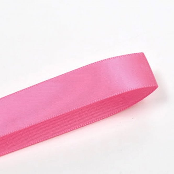 Lux Ribbon Hot Pink Double-Faced Satin Ribbon - 10mm