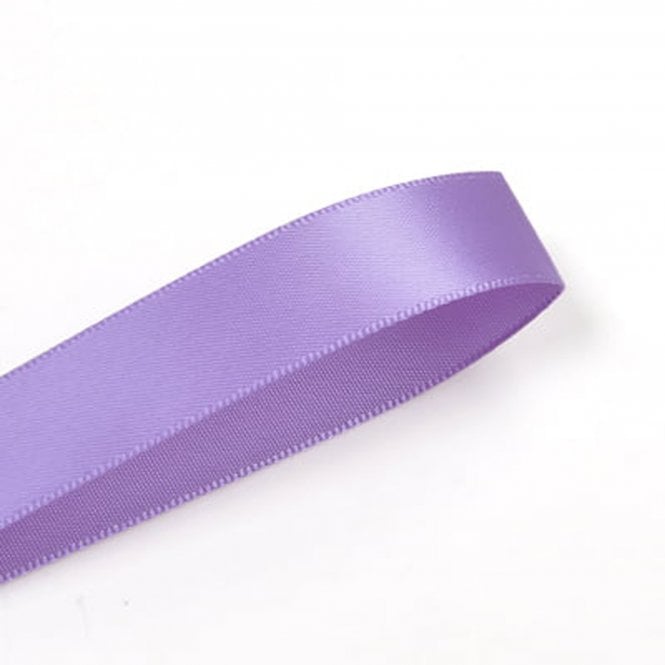 Lux Ribbon Hyacinth Double-Faced Satin Ribbon - 15mm