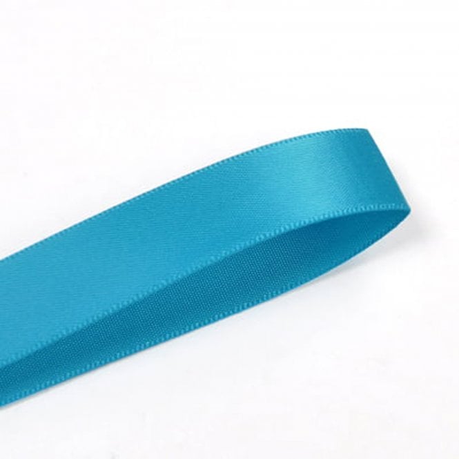 Lux Ribbon Methyl Blue Double-Faced Satin Ribbon - 15mm