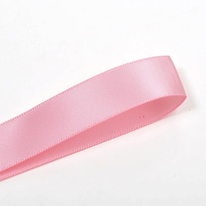 Lux Ribbon Pink Double-Faced Satin Ribbon - 10mm