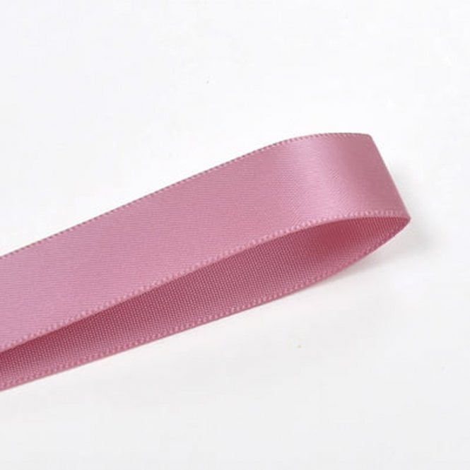 Lux Ribbon Rosy Mauve Double-Faced Satin Ribbon - 10mm