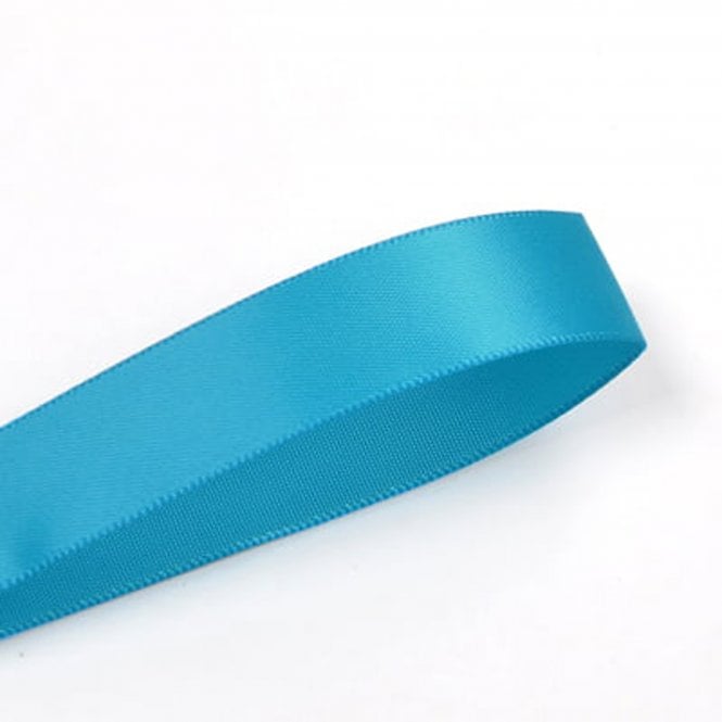Lux Ribbon Vivid Blue Double-Faced Satin Ribbon - 15mm