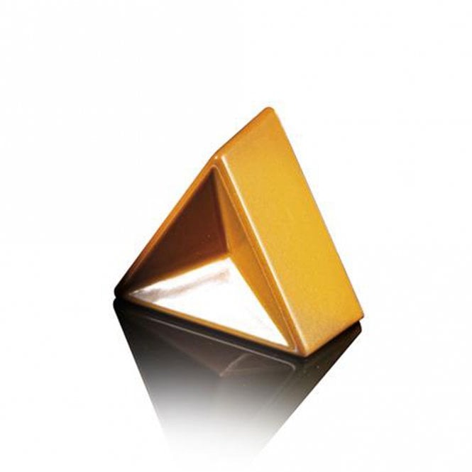 Martellato Professional Quality Prisma Triangular Praline Poly Carbonate Chocolate Mould - 33 x 29 x h 15.5 mm - 24 Cavity