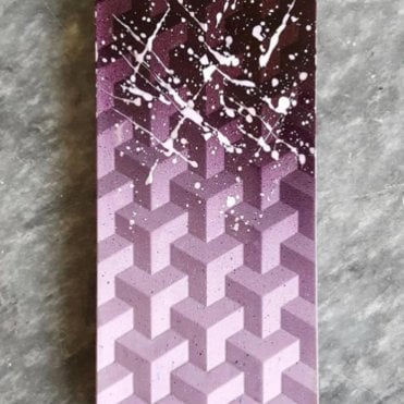 Matrix Chocolate bar Polycarbonate Chocolate Mould - 275 x 175 x 25mm - 3 Bar