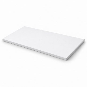 MATT WHITE Oblong Rectangle Premium Masonite (MDF) Cake Board Drum 10mm