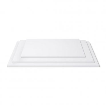 MATT White Rectangle Cake Board 5mm