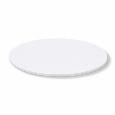 MATT WHITE Round MDF Premium "Slim" Cake Boards 5mm