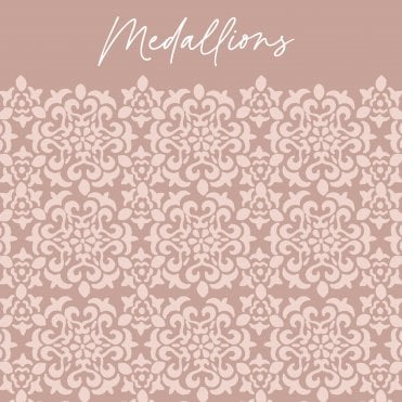 Medallions Embossing Parchment Sheets - Pack of 6