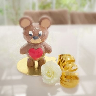 Medium Heart Bear Chocolate Mould - Special Chocolate Mould