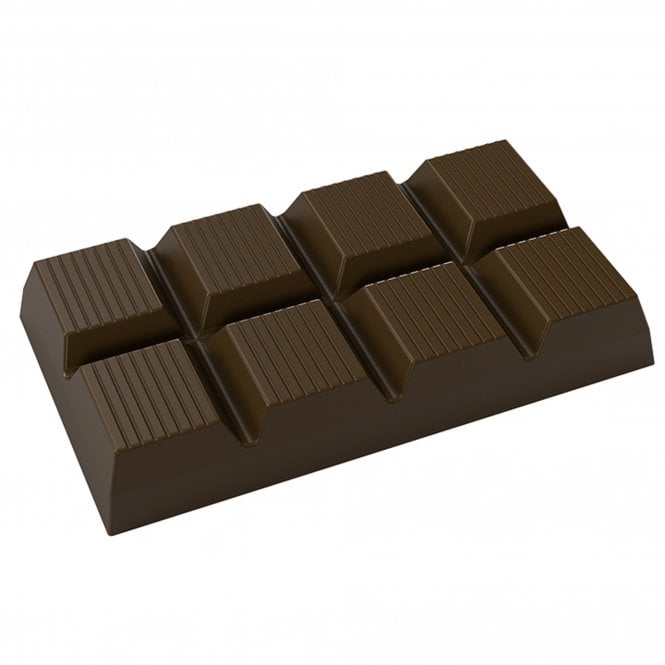 Implast Dubai Style Elegance: Square Polycarbonate Chocolate Mould - 4 Moulds