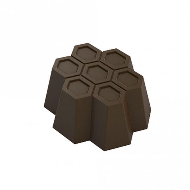 Implast Honeycomb Hexagon - Polycarbonate Chocolate Mould
