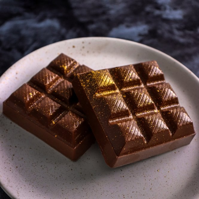 Implast Indulgent Square Bar: Special Chocolate Mould 