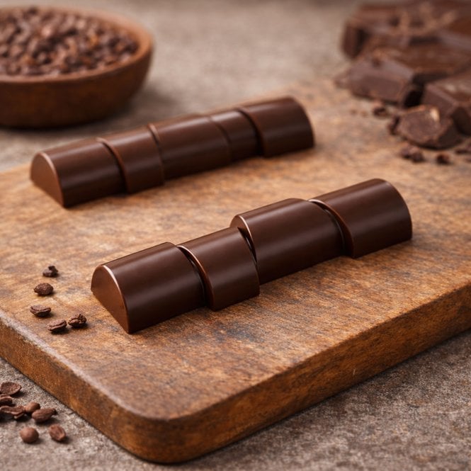 Implast Textured Baton Bar - Polycarbonate Chocolate Mould