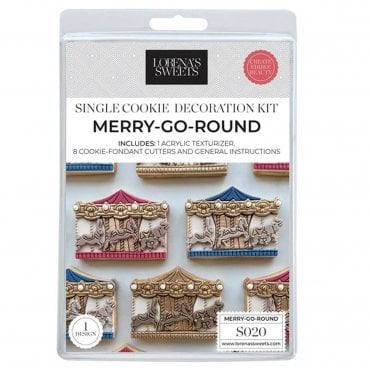 Merry-Go-Round Single Cookie Decoration Kit