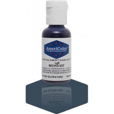 Midnight - Soft Gel Paste Food/Icing/Buttercream Colouring