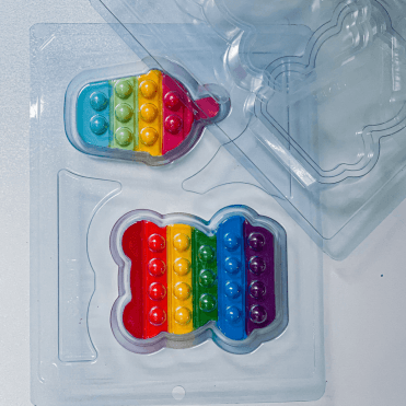 Milkshake and Teddy Bear Pop It Mould - Special Chocolate Mould