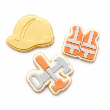 Mini Construction Debosser & Cutter Set - 3 Piece