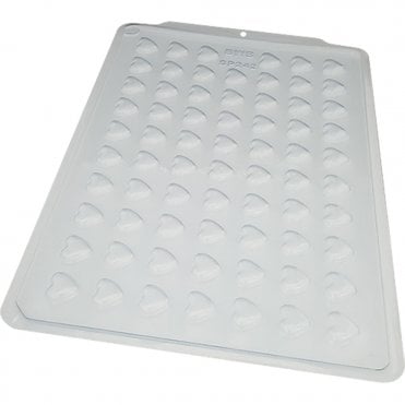 Mini Heart Delight Simple Chocolate Mold - 69 Cavity - Special Chocolate Mould