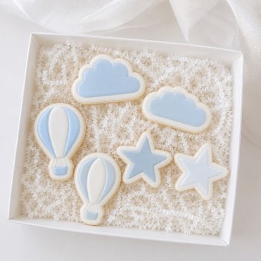 Mini Hot Air Balloon Stamp & Cutter Set - 3 Piece