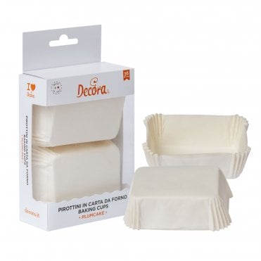 Mini Plum Cake Baking Cups - Pack Of 36