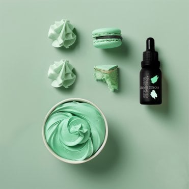 MINTY FRESH - Professional Food Colouring Gel with Easy Dropper Bottle 15ml
