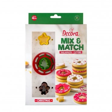 Mix & Match Christmas Cookie Cutter Set