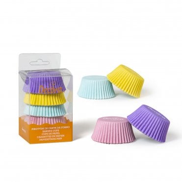 Mixed Pastel Colours Cupcake Baking Cups Pack of 75