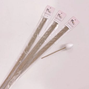 More Stems 18 Gauge Thick Paper Wrapped Wires Set of 6