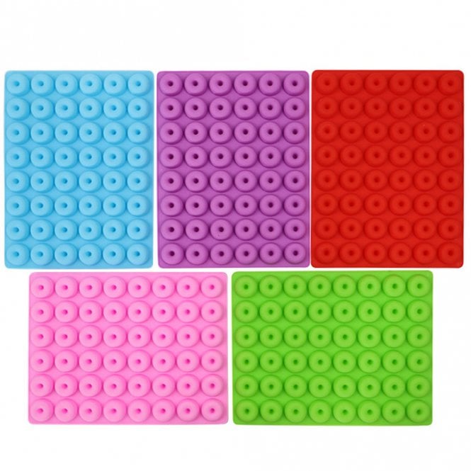 Mould Factory 48 Cavity MINI Doughnut (Donut) Silicone Mould