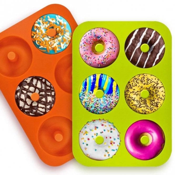 Mould Factory 6 Cavity Doughnut (Donut) Silicone Mould