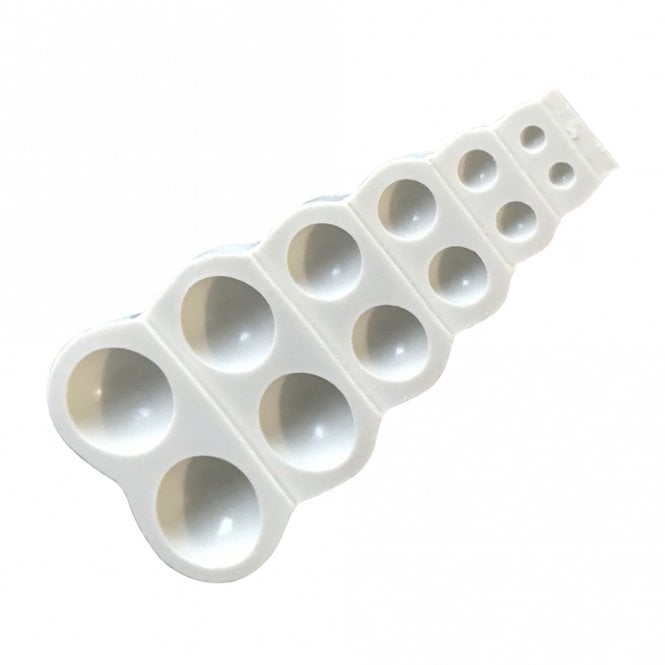 Mould Factory Ball / Bead Drop Candy Silicone Mould - 12 Cavity