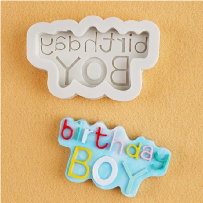 Mould Factory Birthday Boy Chocolate Silicone Mould
