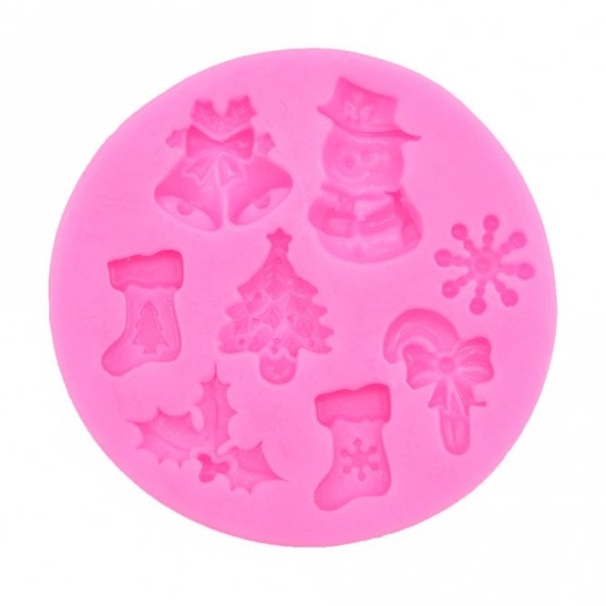 Mould Factory Christmas Special Shapes Chocolate Silicone Mould For Cake Decorations