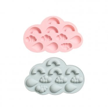 Clouds & Rainbow Chocolate Silicone Mould