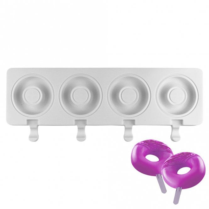 Mould Factory Donut Cakesicle Icecream Mould - 4 Cavity