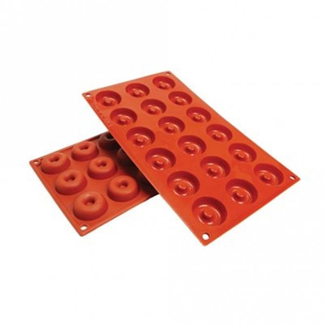 Mould Factory Doughnut Baking Silicone Mould - 18 Cavity
