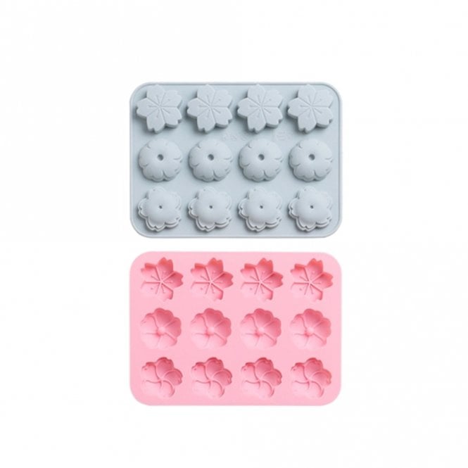Mould Factory Flower Chocolate / Jelly Silicone Mould - 12 Cavity