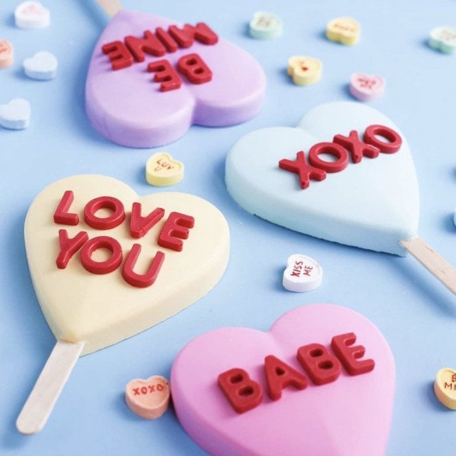 Mould Factory Heart Cakesicle Mould - 3 Cavity