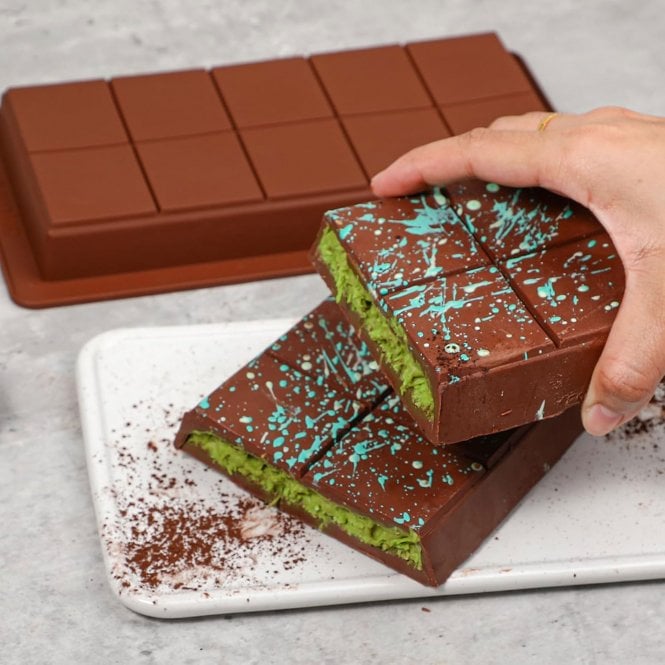 Mould Factory Kunafa Master Chocolate Mould: Compact Kunafe Mould for Bite-Sized Dubai Chocolate Perfection